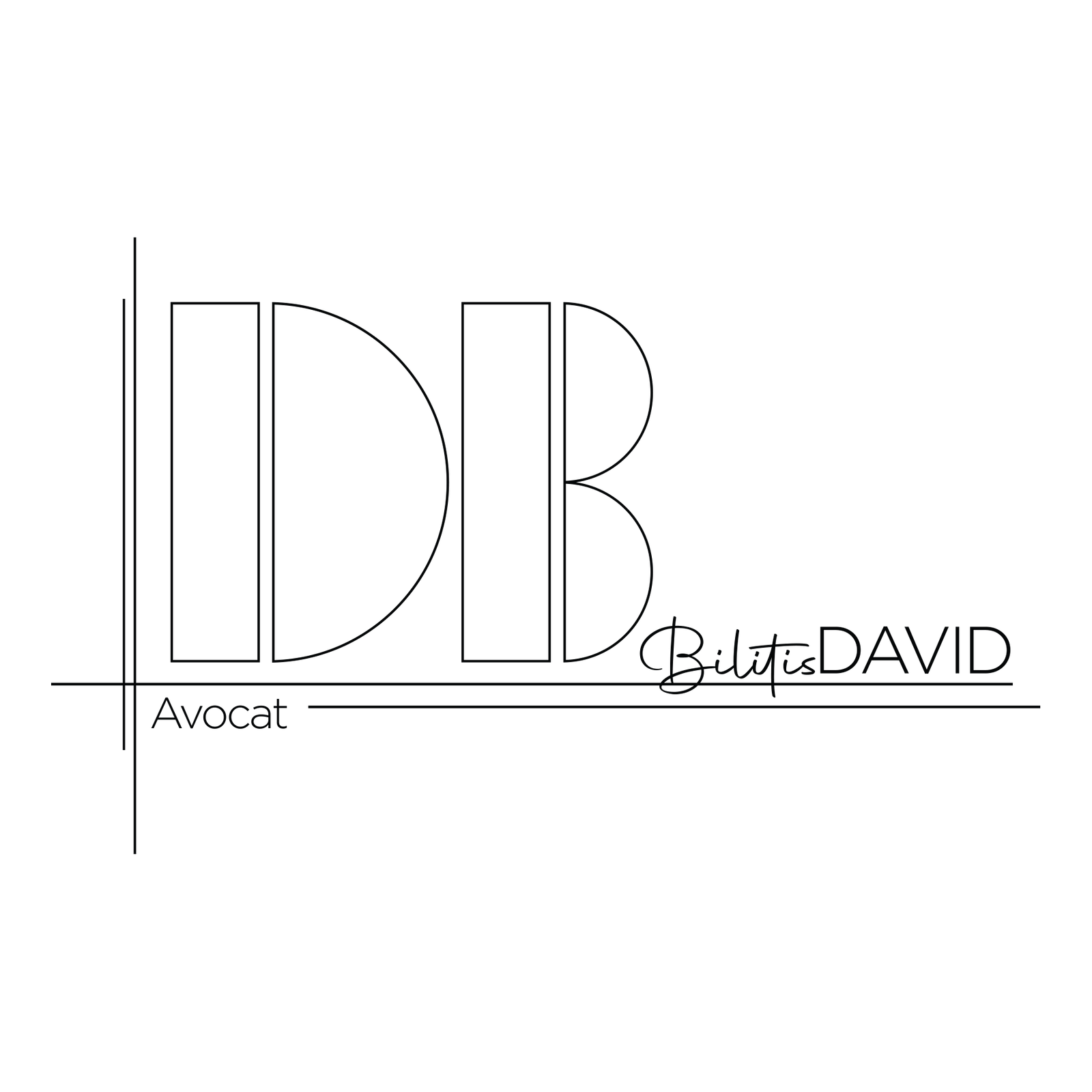 BilitisDAVID-LogoMonochrome